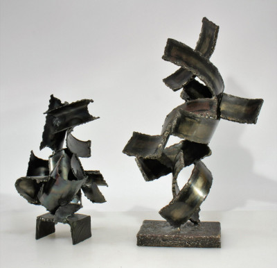 Marcello Fantoni - Two Brutalist Style Sculptures