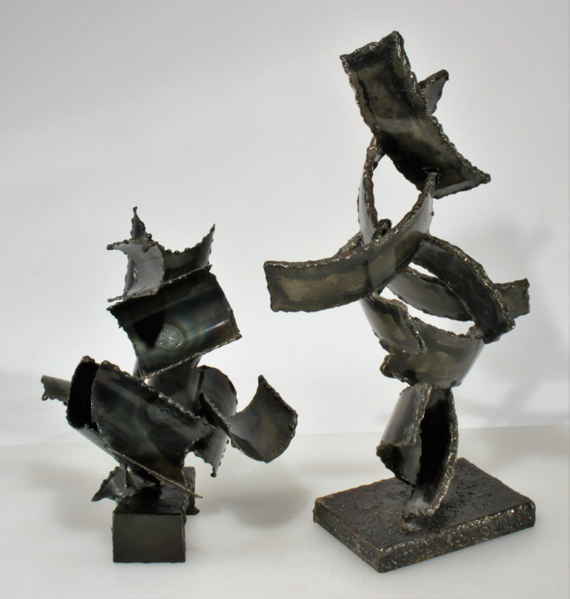 Marcello Fantoni - Two Brutalist Style Sculptures