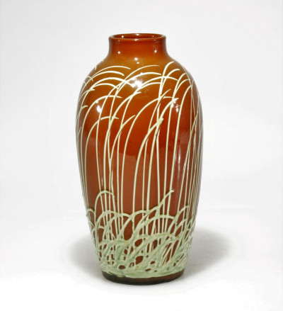 Image for Lot Max Laeguer - Brick Ground Vase