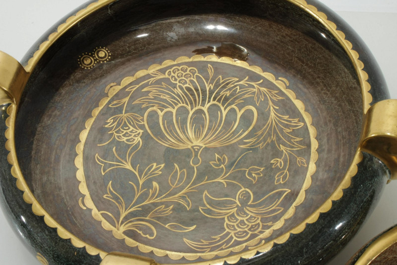 Joseph Ekberg - 2 Ceramic Bowls, Gustavsberg