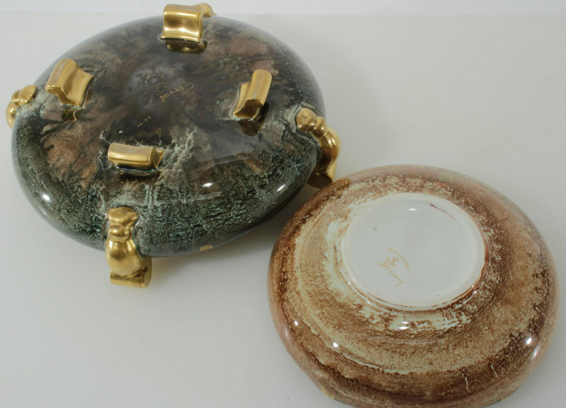 Joseph Ekberg - 2 Ceramic Bowls, Gustavsberg