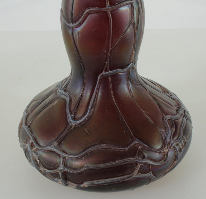 Attrib. Pallme-Konig 2 Art Glass Vases