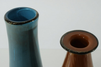 Ermano Nason - 2 Glass Vases