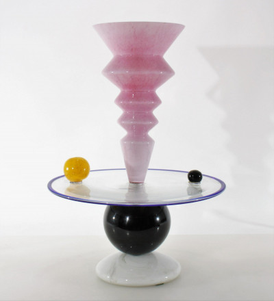 Image for Lot Peter Shire Vistosi - Glass Vase