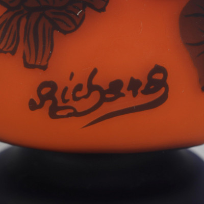 Richard - 3 Cameo Glass Vases