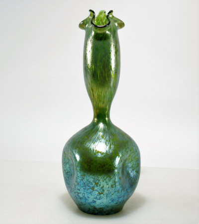 Image for Lot Loetz - Papillion Iridescent Glass Vase