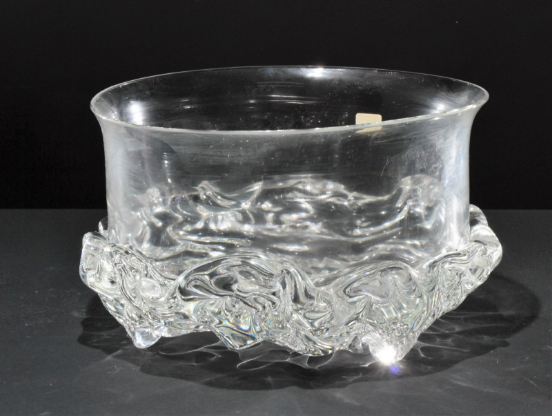 Seguso - Clear Glass Bowl