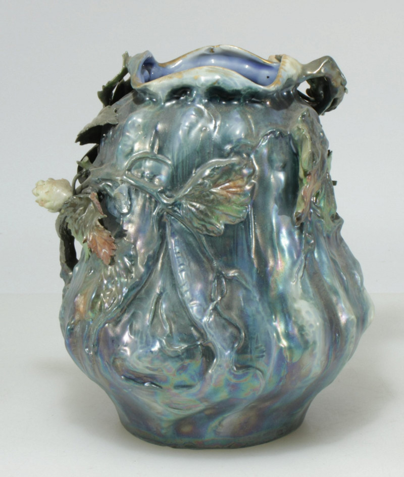 Ernst Wahliss - Amphora Luster Glazed Vase, 1900