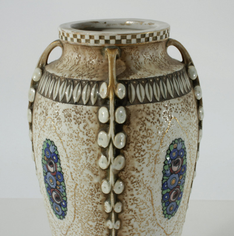 Ernst Wahliss - Secessionist Ceramic Vase, 1900
