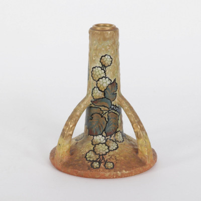 Image for Lot Paul Dachsel - Gilt Ceramic Candlestick, 1900