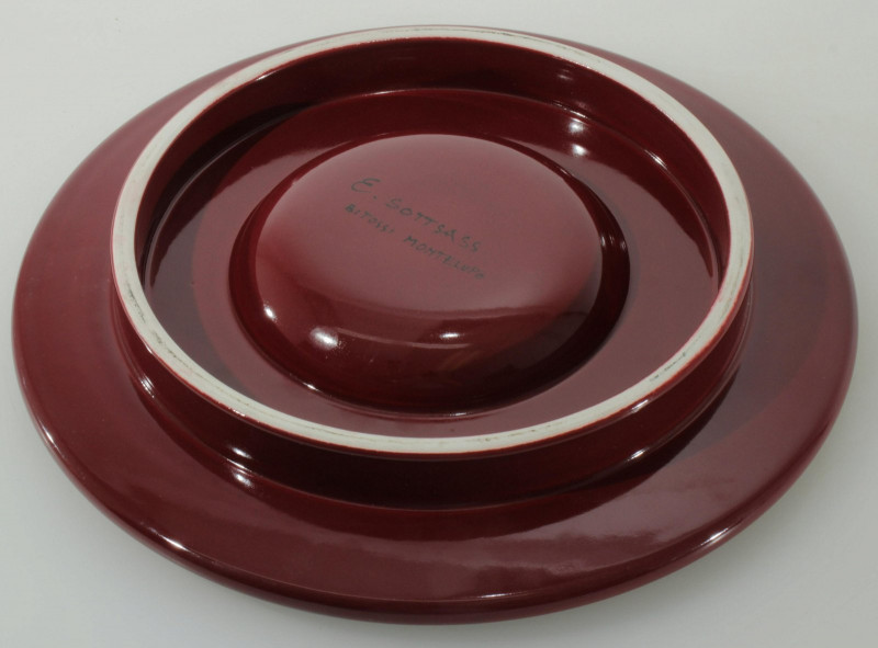 Ettore Sottsass Bistossi - Ceramic Bowl, 1980