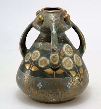 Paul Dachsel - Gilt Ceramic Vase, 1900