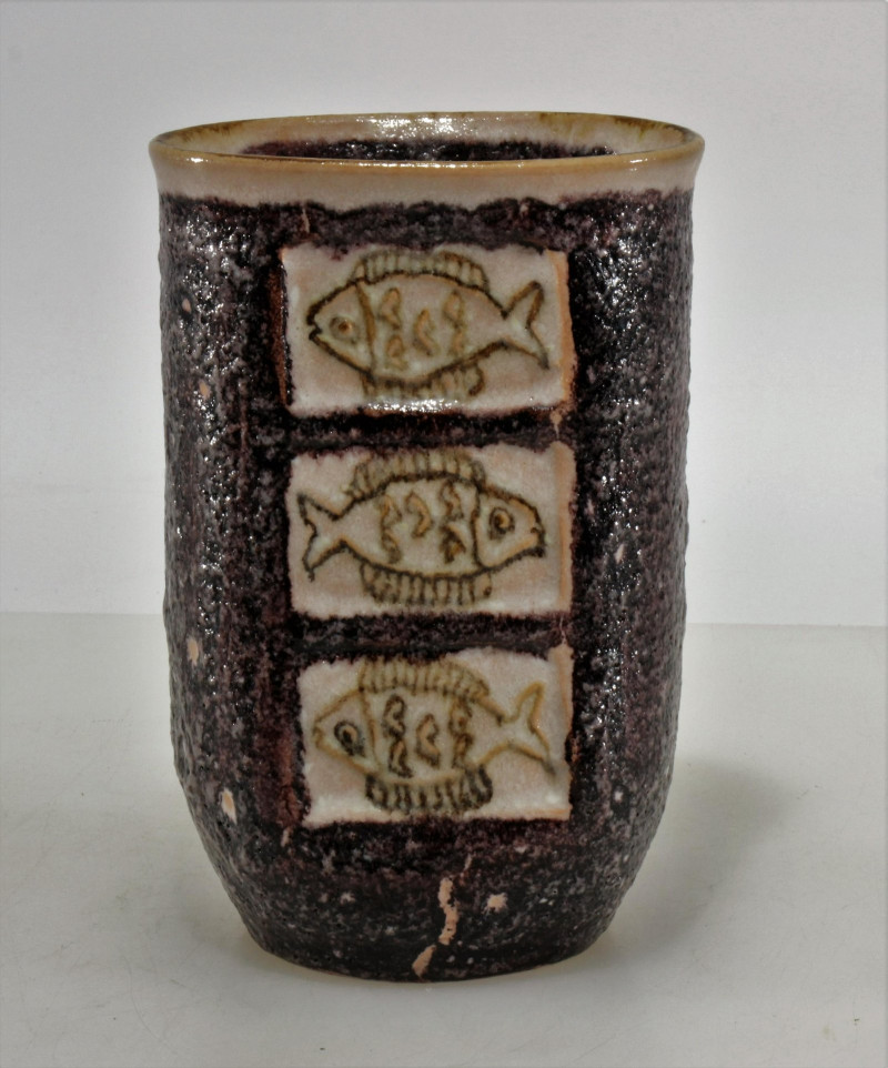 Guido Gambone - Fish Vase