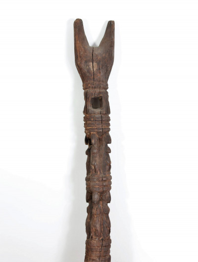 Dogon Carved Wood Post, Mali, 20th C.