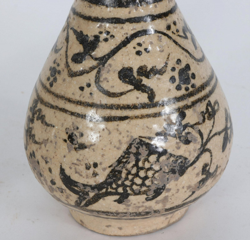 2 Persian Ceramic Vases, 19th C.