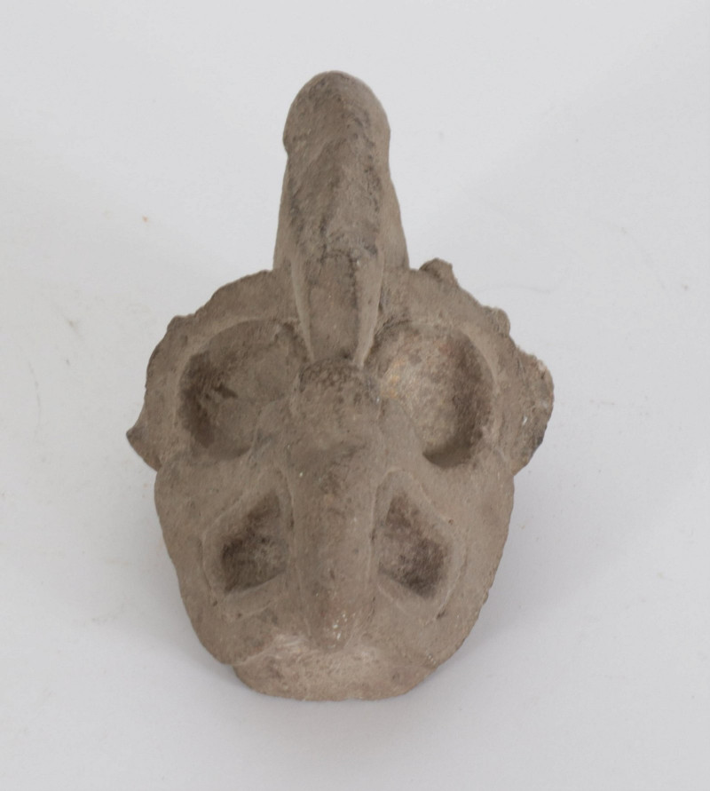 Mexican Stone Figure & Mask, Pre-Columbian