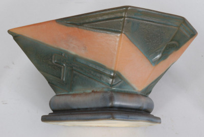 Roseville - 2 Futura Pottery Vases & Bowl, 1930