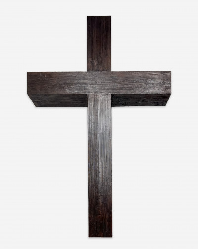 Image for Lot Valentin Carron - Untitled (Cross)