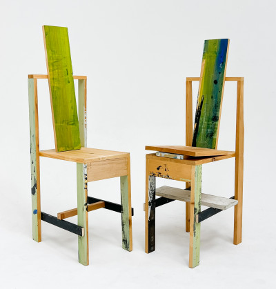 Image for Lot The Bruce High Quality Foundation - 2 Chairs