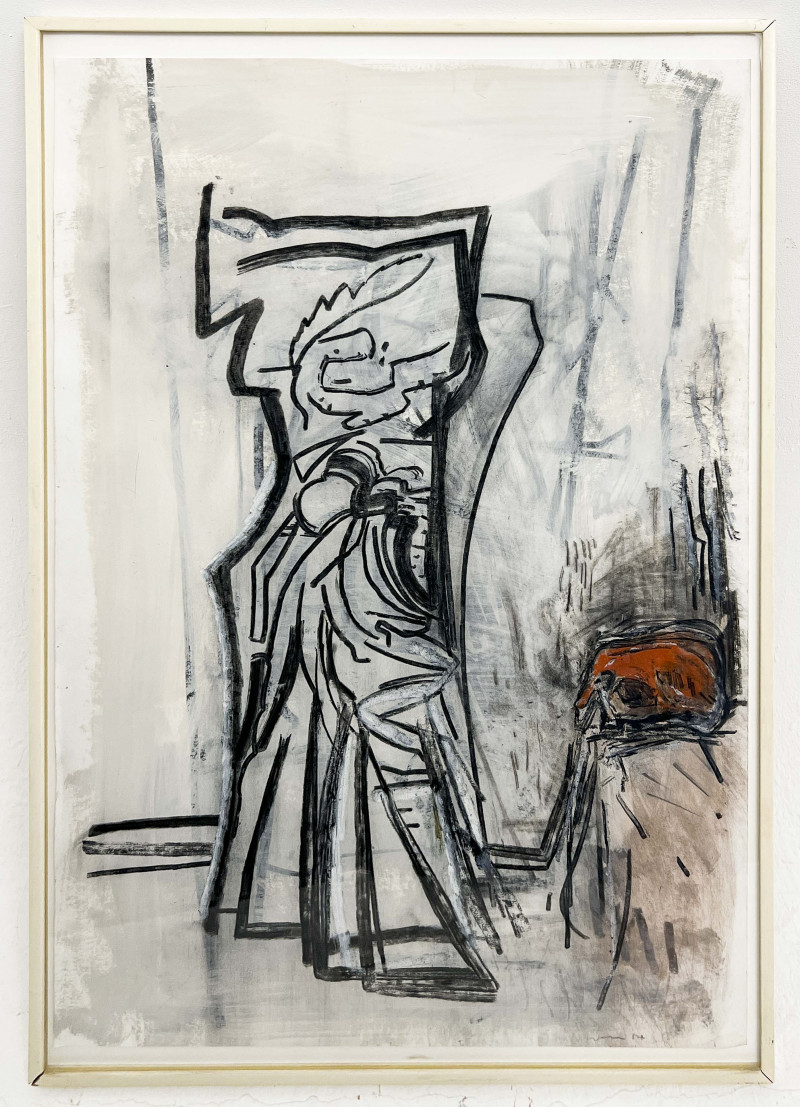 John Walker - Untitled (Abstract Figure)