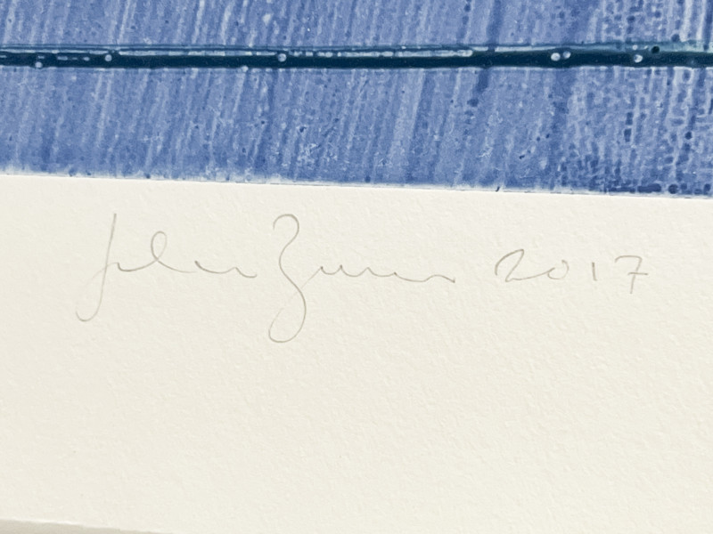 John Zurier - Untitled (Blue Composition)
