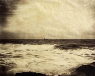 Florian Maier-Aichen - Untitled (Ships on the Horizon)