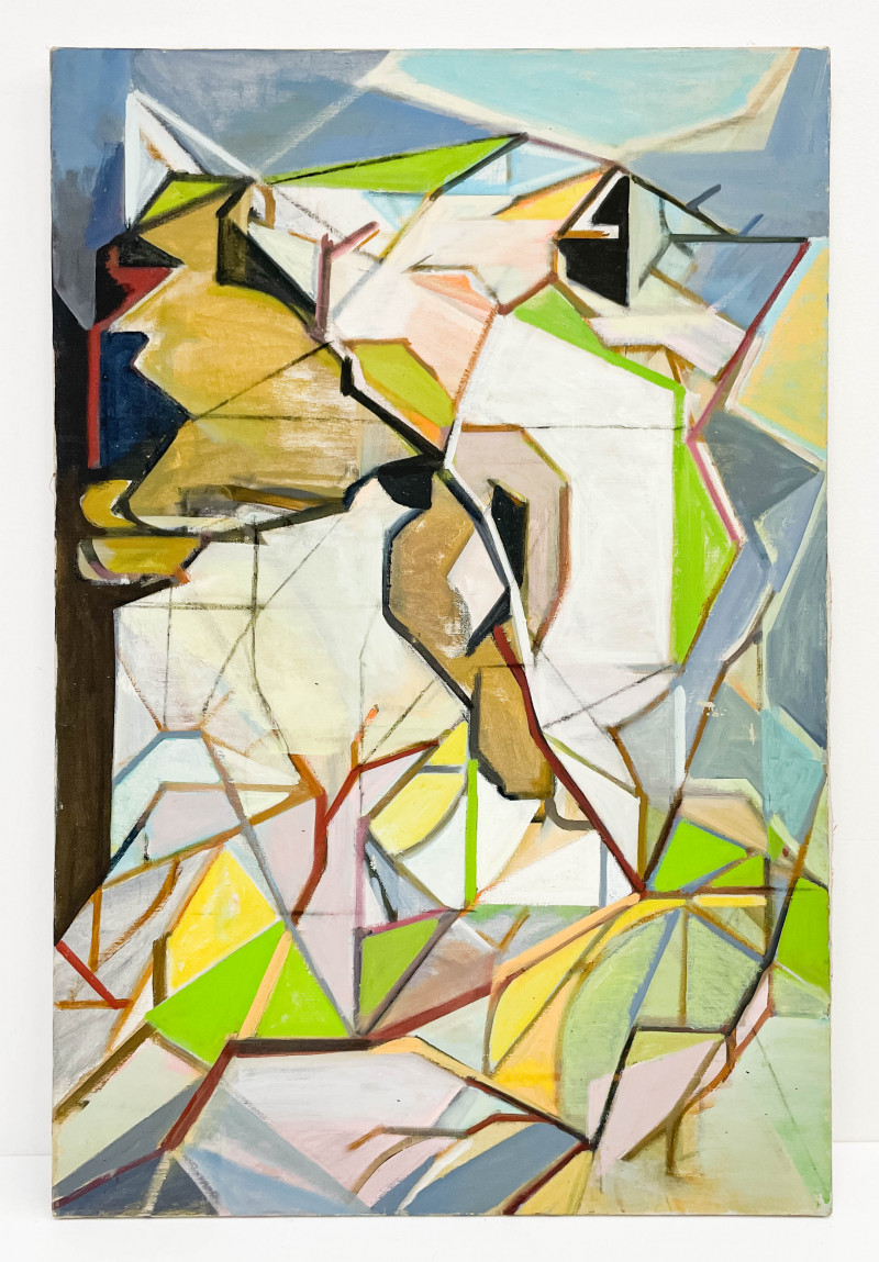 Leonard Alberts - Untitled (Abstract Composition)