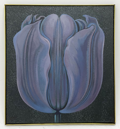 Lowell Nesbitt - Nocturnal Tulip