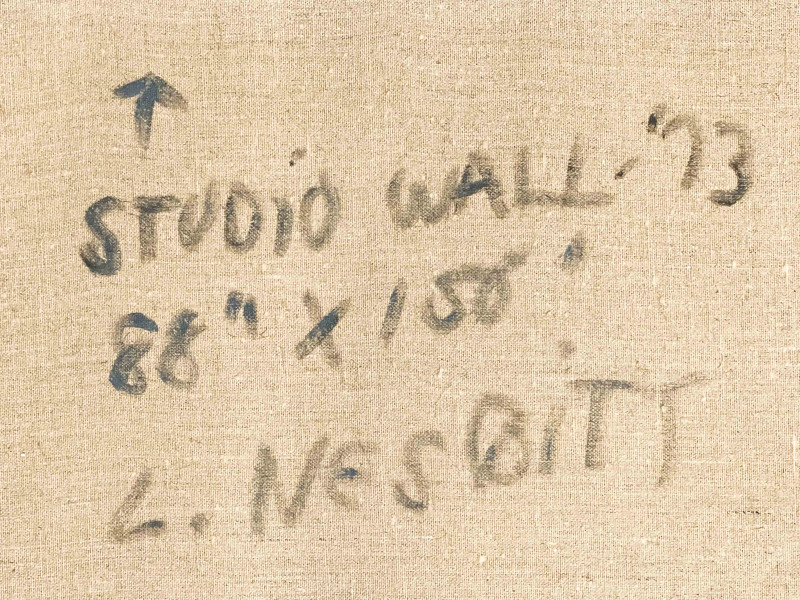 Lowell Nesbitt - Studio Wall