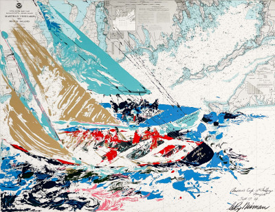 Image for Lot LeRoy Neiman - America's Cup