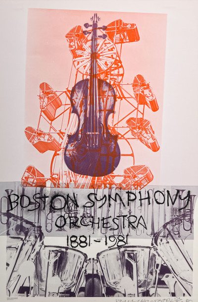 Image for Lot Robert Rauschenberg - Boston Symphony Orchestra 1881-1981