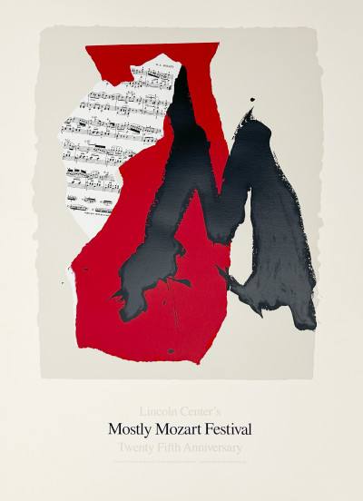 Image for Lot Robert Motherwell - Mostly Mozart Festival