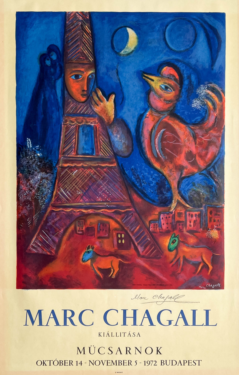 Marc Chagall - Signed Exhibition Poster