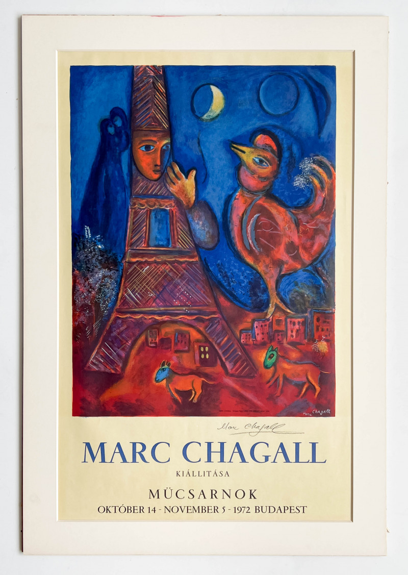 Marc Chagall - Signed Exhibition Poster