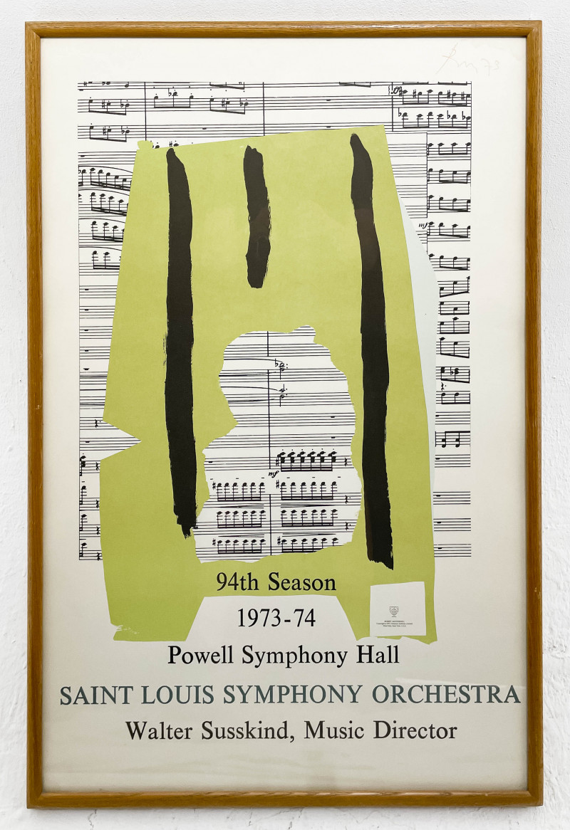 Robert Motherwell - Saint Louis Symphony Orchestra 1973-74