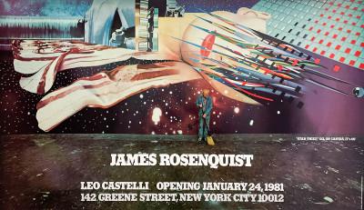 Image for Lot James Rosenquist Poster
