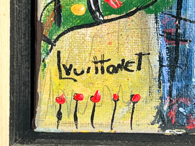 Louis Vuittonet - Untitled (Man, Bird, and Snake)