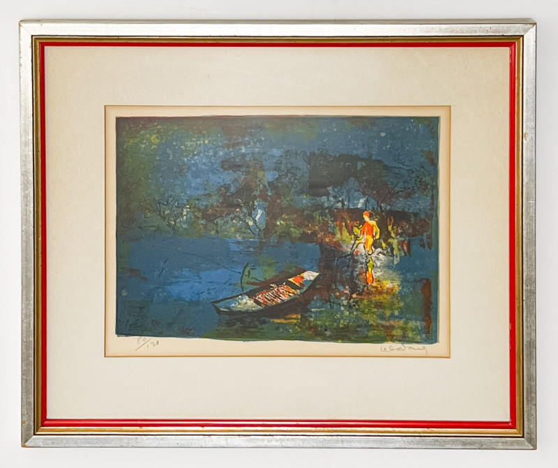 Lebadang - Untitled (Figures and Boat)