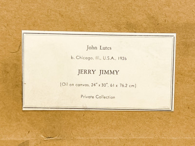John Lutes - Jerry Jimmy
