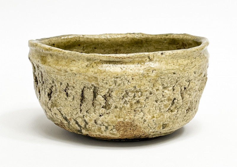 Japanese Ki-Seto Tea Bowl (Chawan)