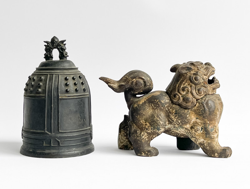 Chinese Foo Lion and Bell