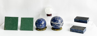 Group Of Lapidary Items