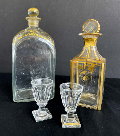 Image for Lot Group of Glass and Barware