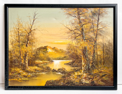 Robert Lewis Sutherland - Untitled (River Scene)