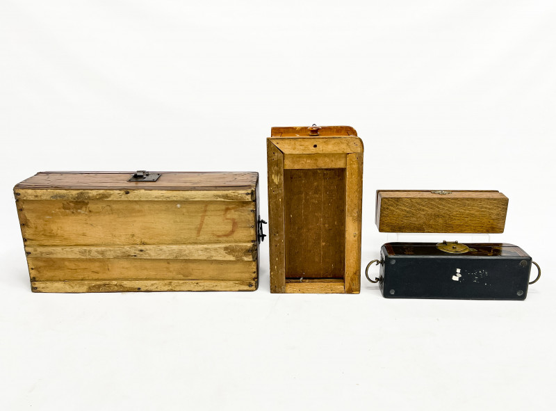 Assortment of Wood Boxes