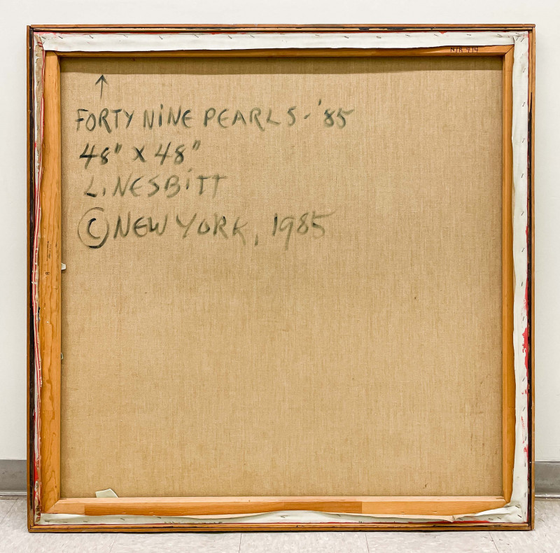 Lowell Nesbitt - Forty Nine Pearls