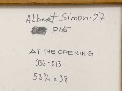 Albert Simon - At the Opening