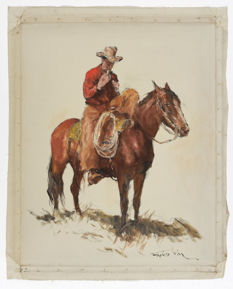 Pál Fried - Cowboy on Horse