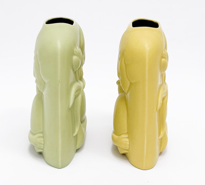 Donna Polseno - 2 Art Deco Style Vases