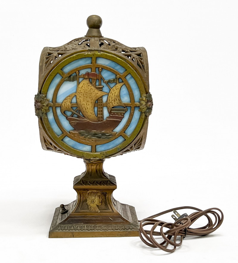 Arts And Crafts Maritime Table Lamp